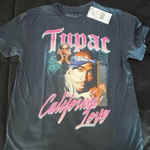 Tupac Graphic Tee - Black